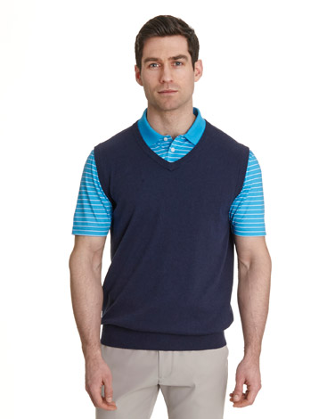 Pdraig Harrington Cotton And Cashmere Slipover